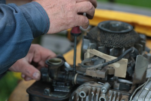 Lawnmower repair